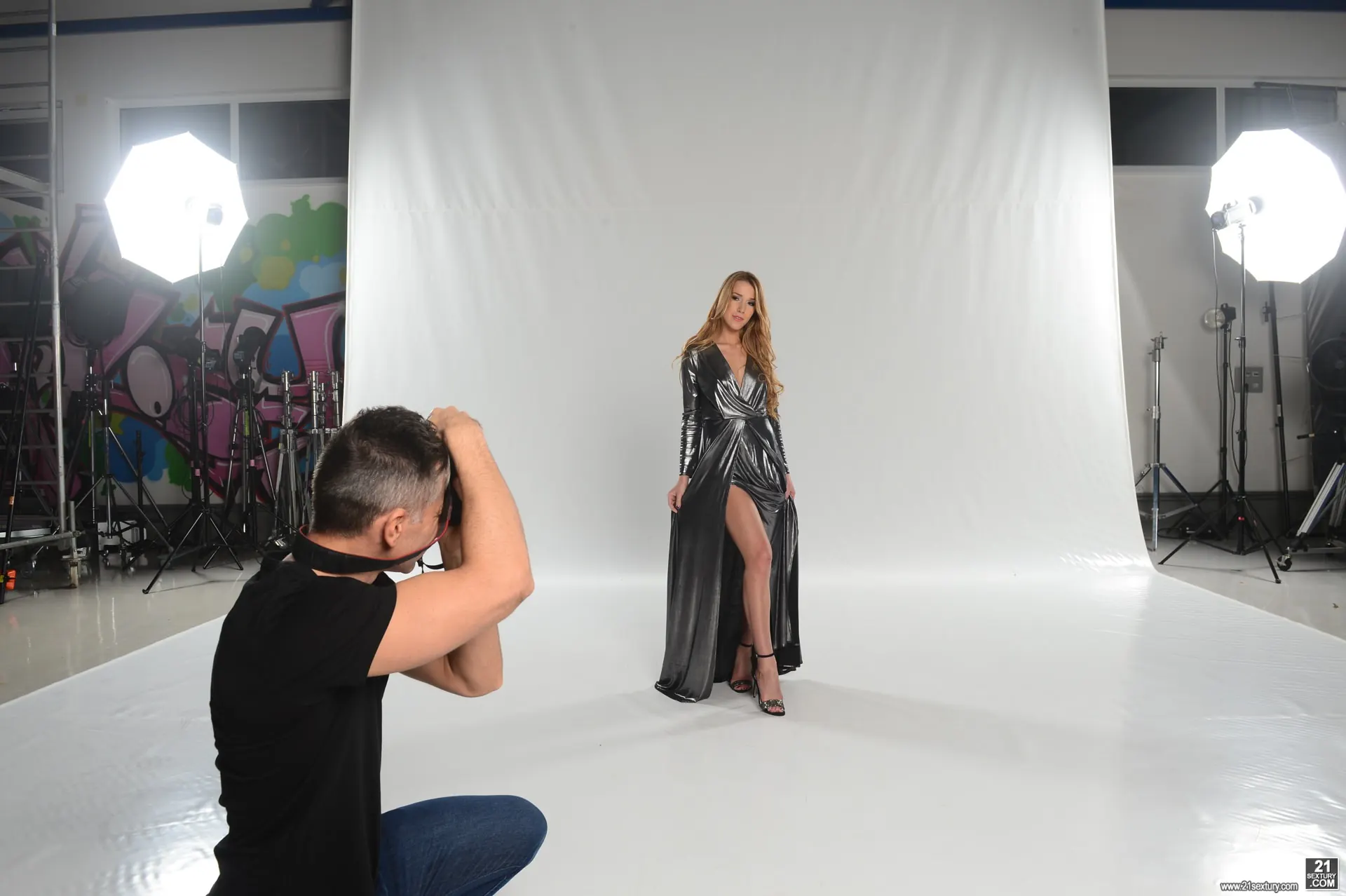 21Sextury 'Cum-covered Alexis Crystal' starring Amirah Adara (Photo 20)