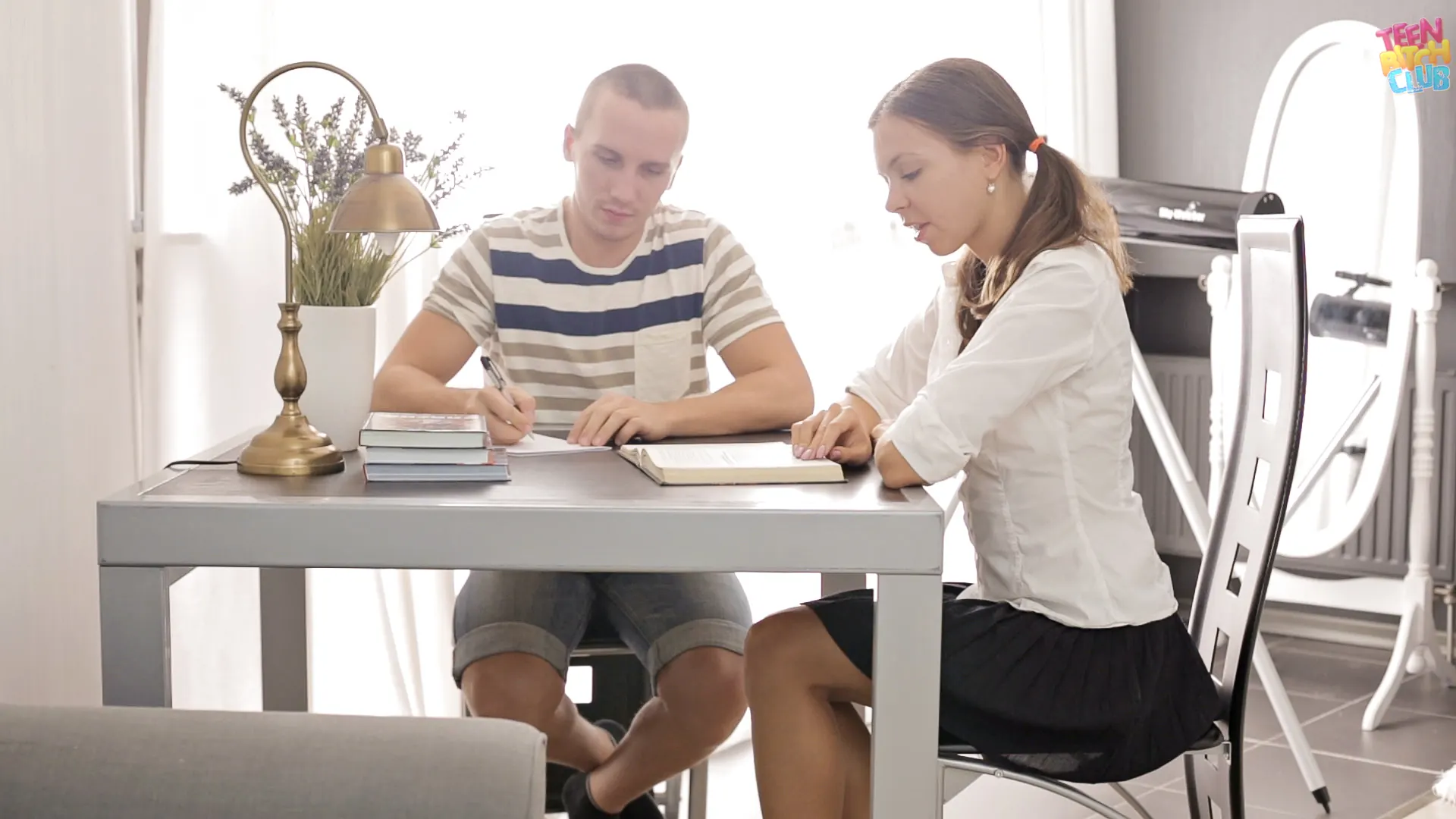 Carre in 'Naughty Teen Tutor Creamed' from '21Sextury' (Photo 1) 21Sextury 'Naughty Teen Tutor Creamed' starring Carre (Photo 1)