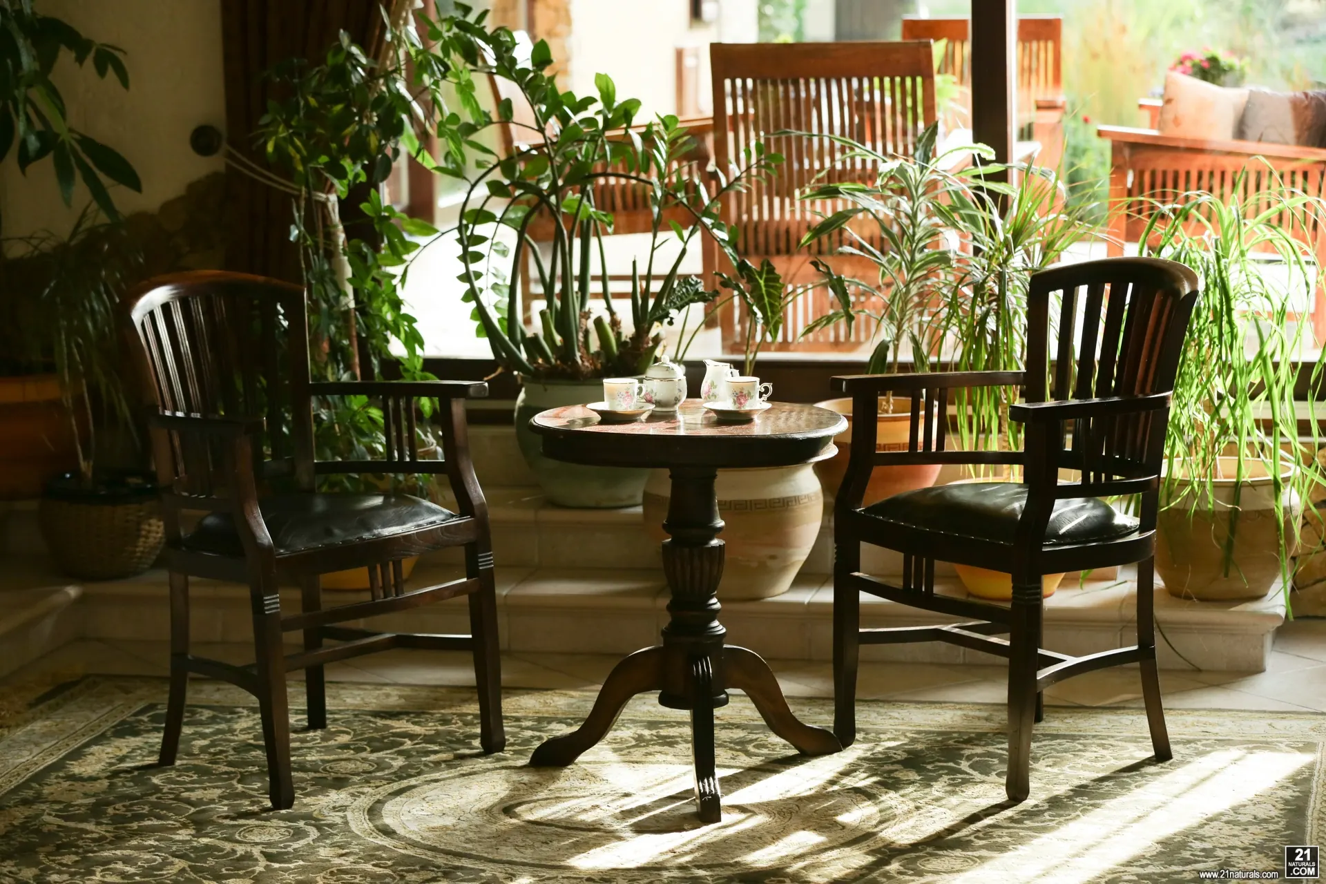 21Sextury 'Tea for Two' starring Kira Thorn (Photo 1)