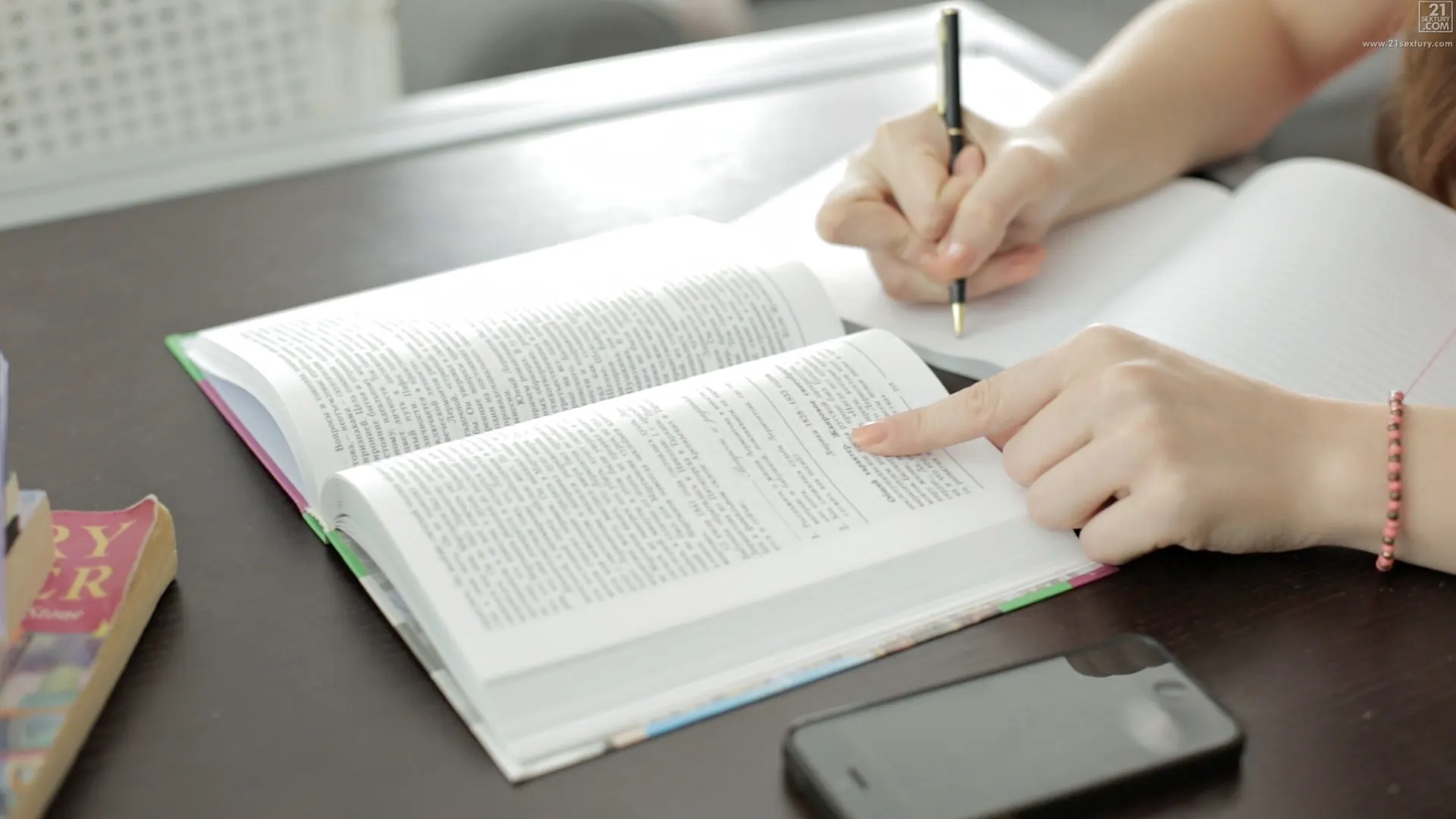 21Sextury 'Fucking Teach Me' starring Peachy (Photo 1)