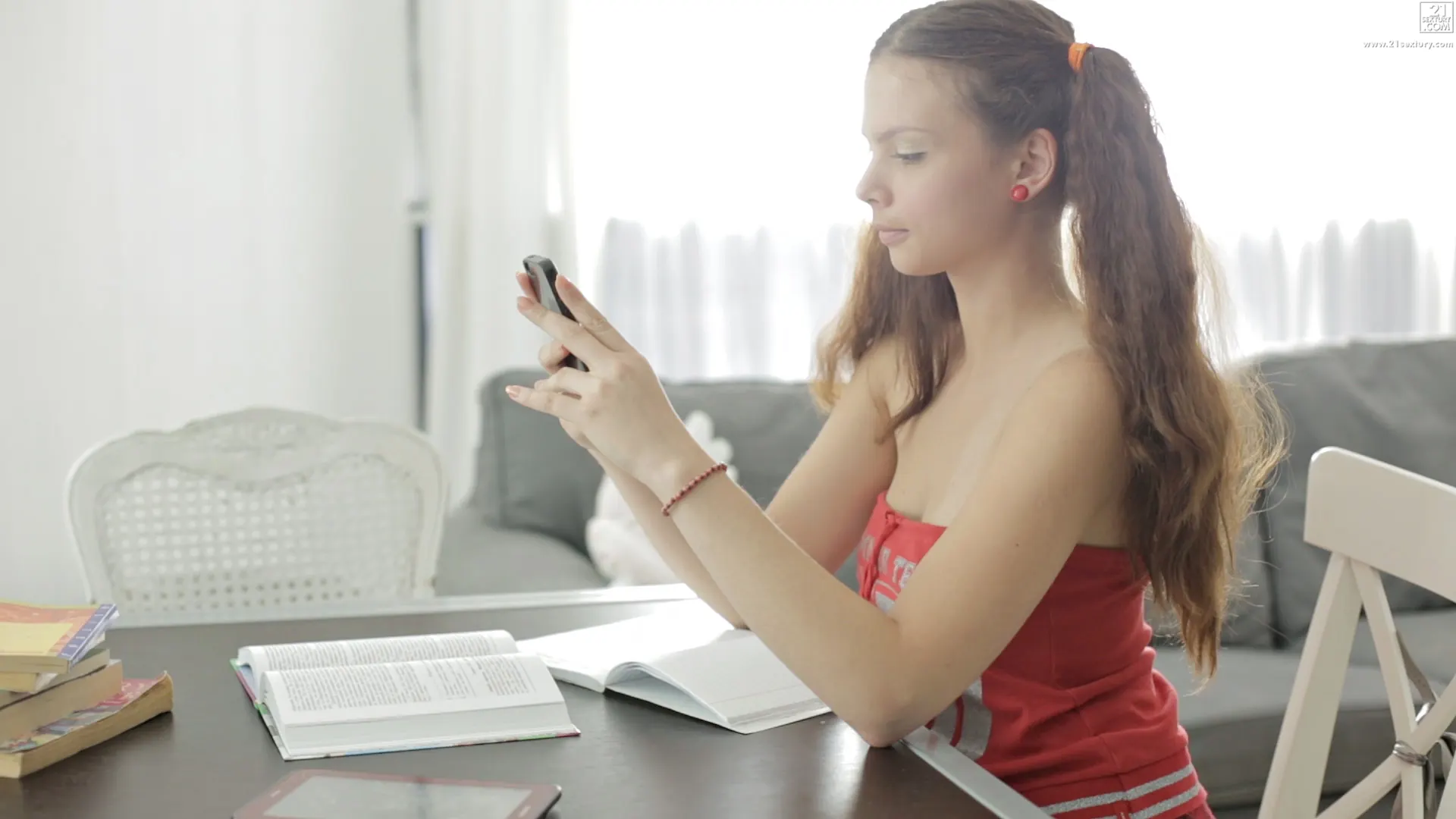 21Sextury 'Fucking Teach Me' starring Peachy (Photo 7)