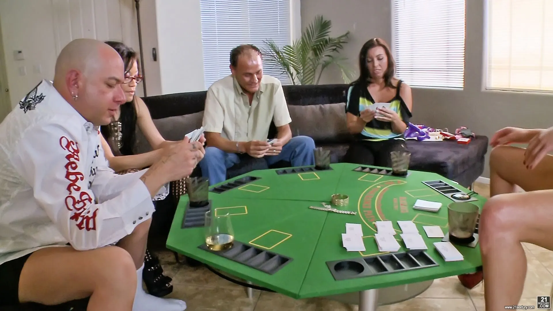 21Sextury 'Naughty Poker Group Sex' starring Zoey Holloway (Photo 54)